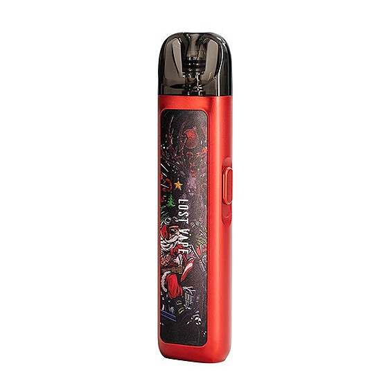 Вейп Lost Vape Ursa Nano ( Красный с рисунком ) ( Rock The Party )