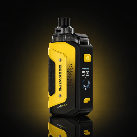 Вейп GeekVape Hero 5 Racing Edition ( Желтый ) Lightning Yellow